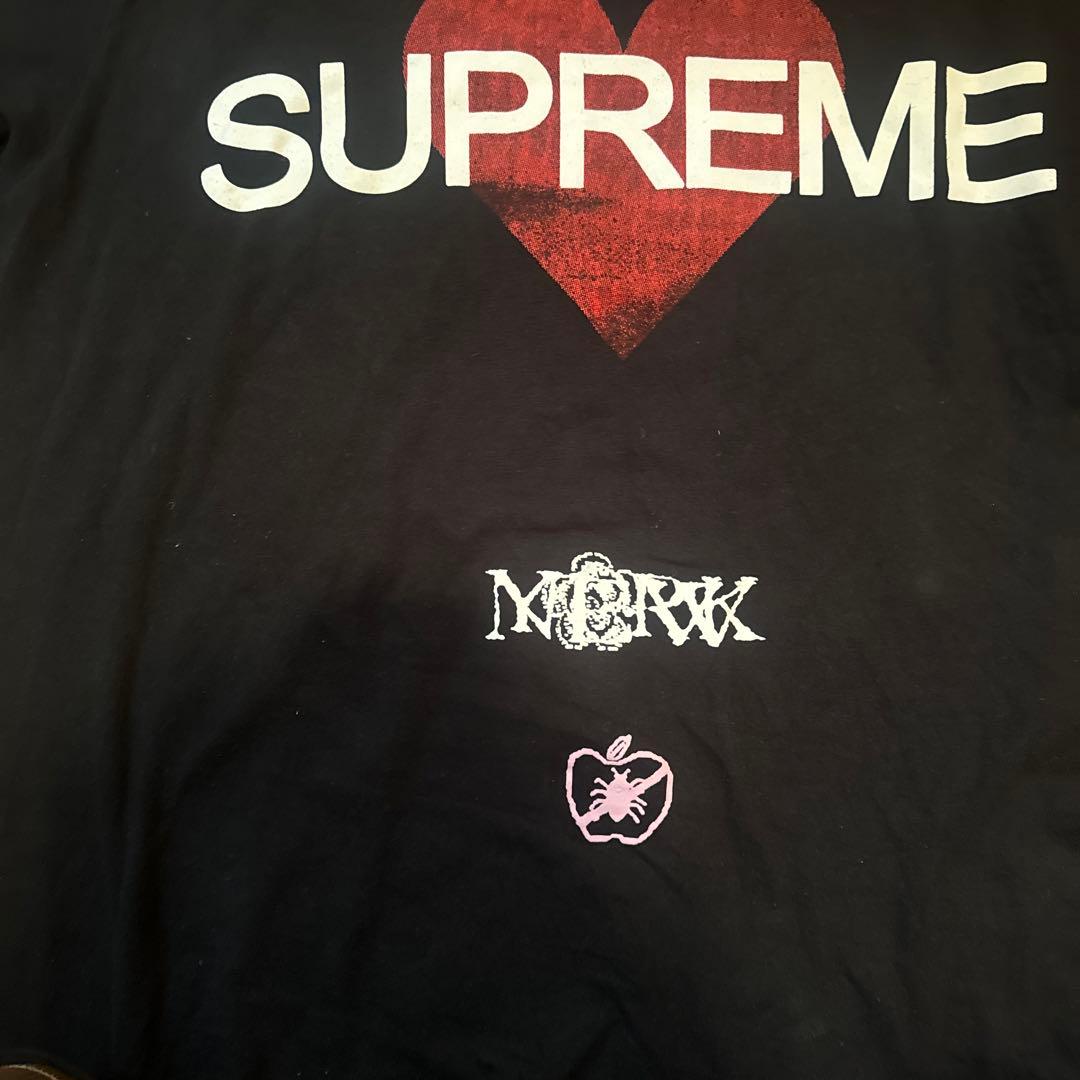 25ss supreme Announcing Tee Black 半袖