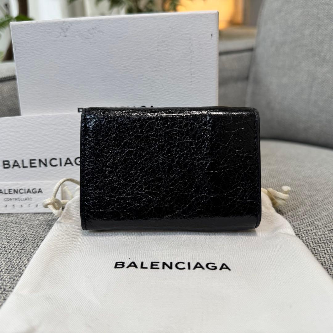 BALENCIAGA バレンシアガ ル シティ ミニ ウォレット 三つ折り財布