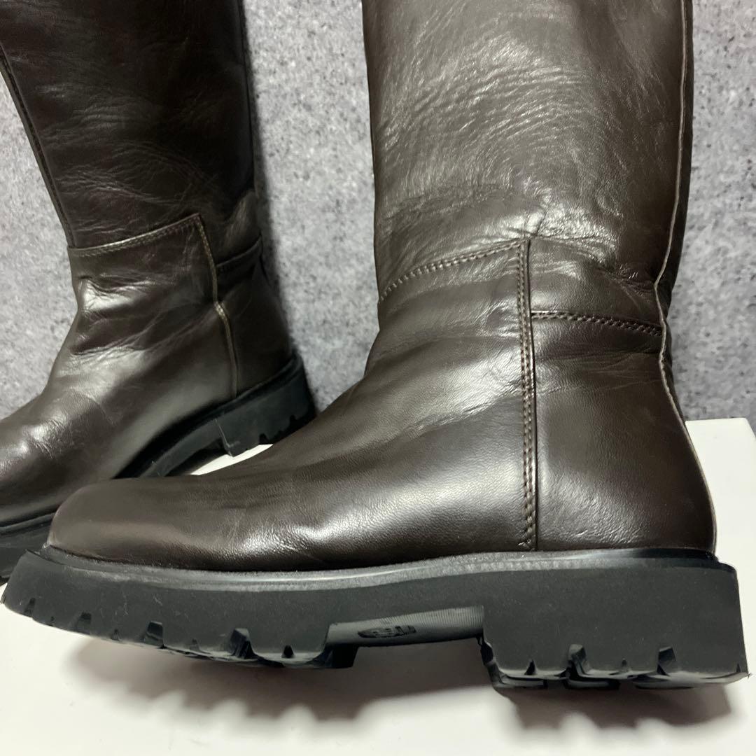 別注　カミナンド　レザー　ロングブーツ　サイズ6
