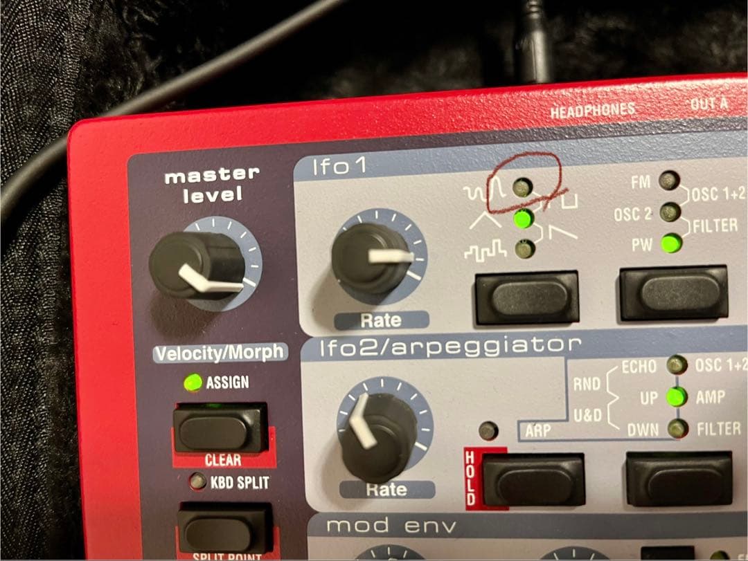 Nord Lead 2X アナログシンセサイザー