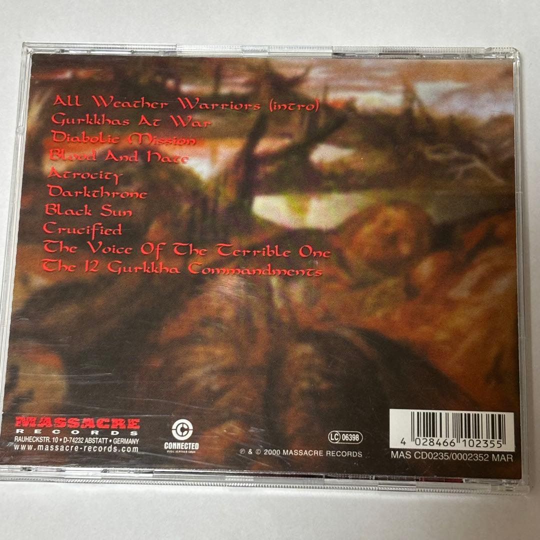 【ラプンツェル様用】GURKKHAS / Engraved In Blood,