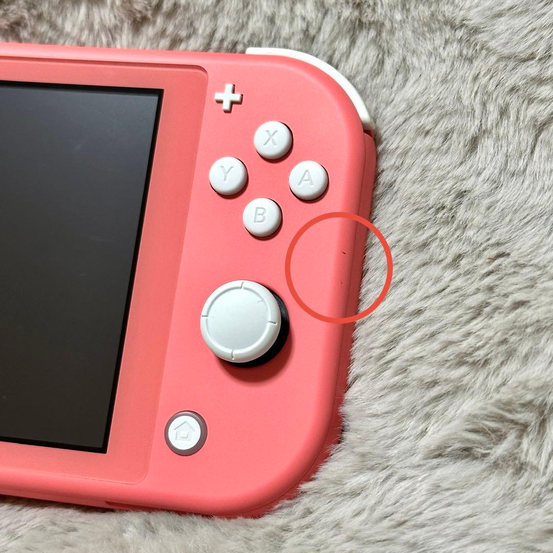 【美品】Switch Lite コーラルピンク スイッチライト おまけケース付