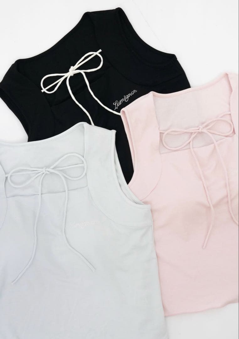 ミ*ミ様 Lumignon Lumi room ribbon wear 3set