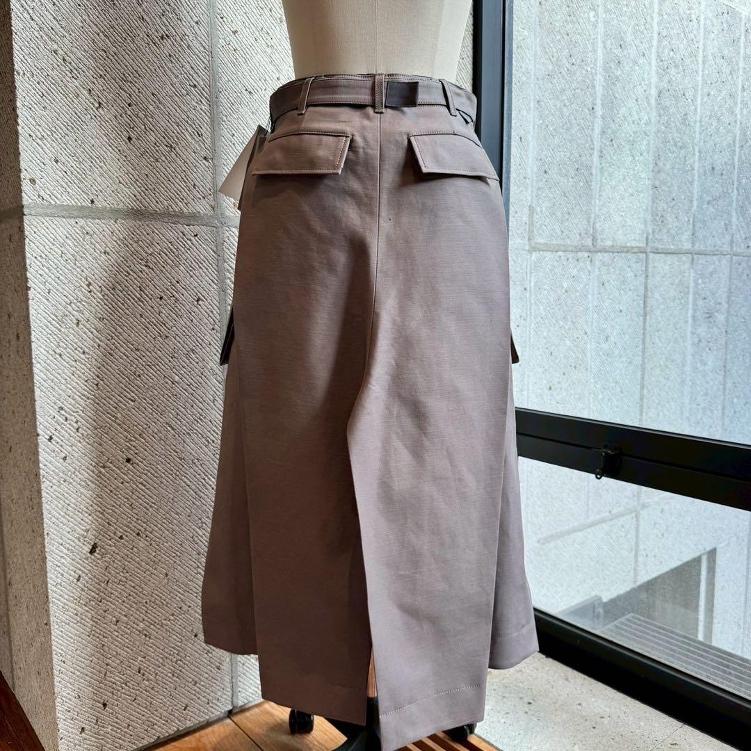 【新品未使用】sacai (サカイ) WTAPS コットンバックサテンスカート