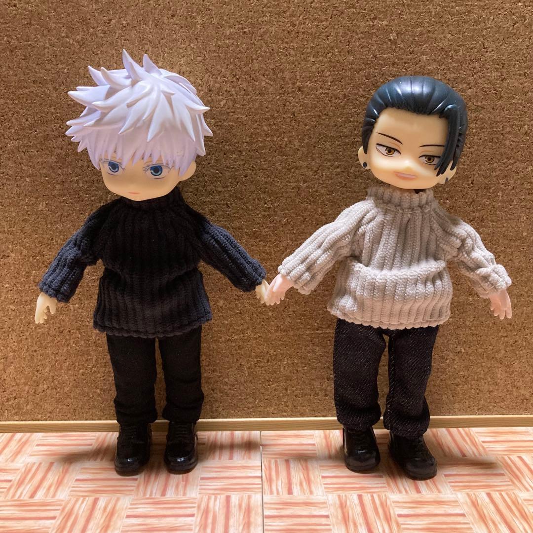 【ꕥもちこꕥ】10cmセリア可動式ドールボディ用☆オーダーご依頼品