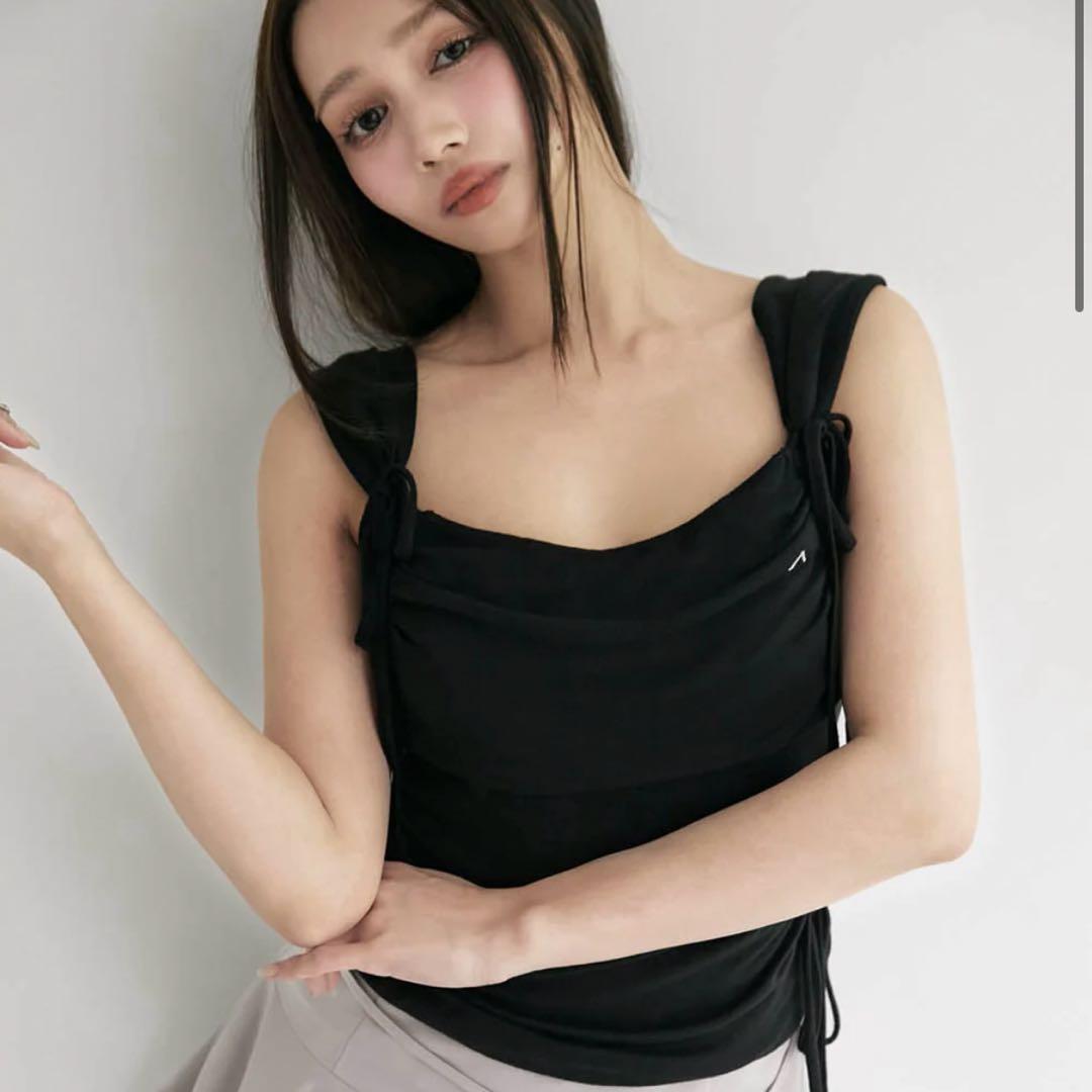 Lotta baby ribbon tops Black♡完売品