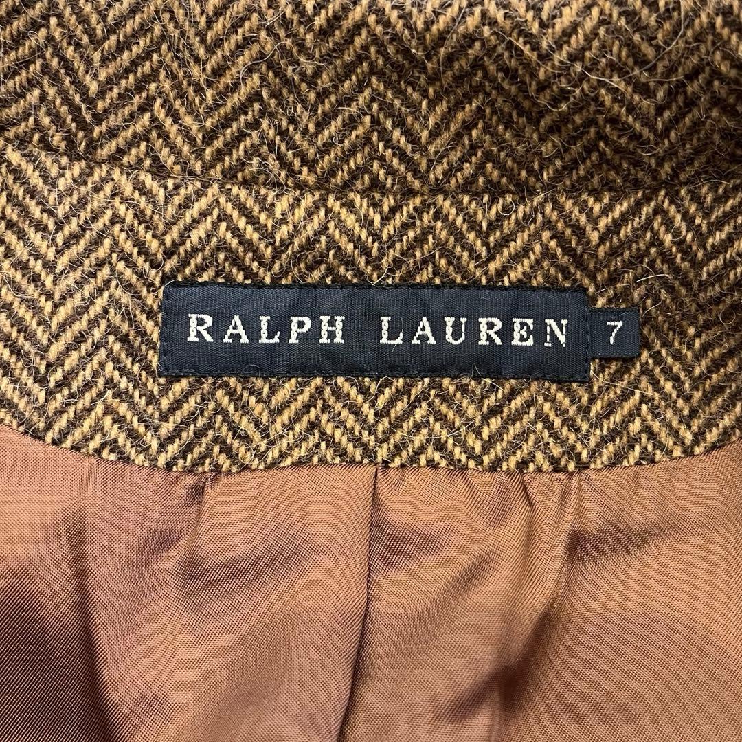 Ralph Lauren♡テーラードジャケット ウール ヘリンボーン 7