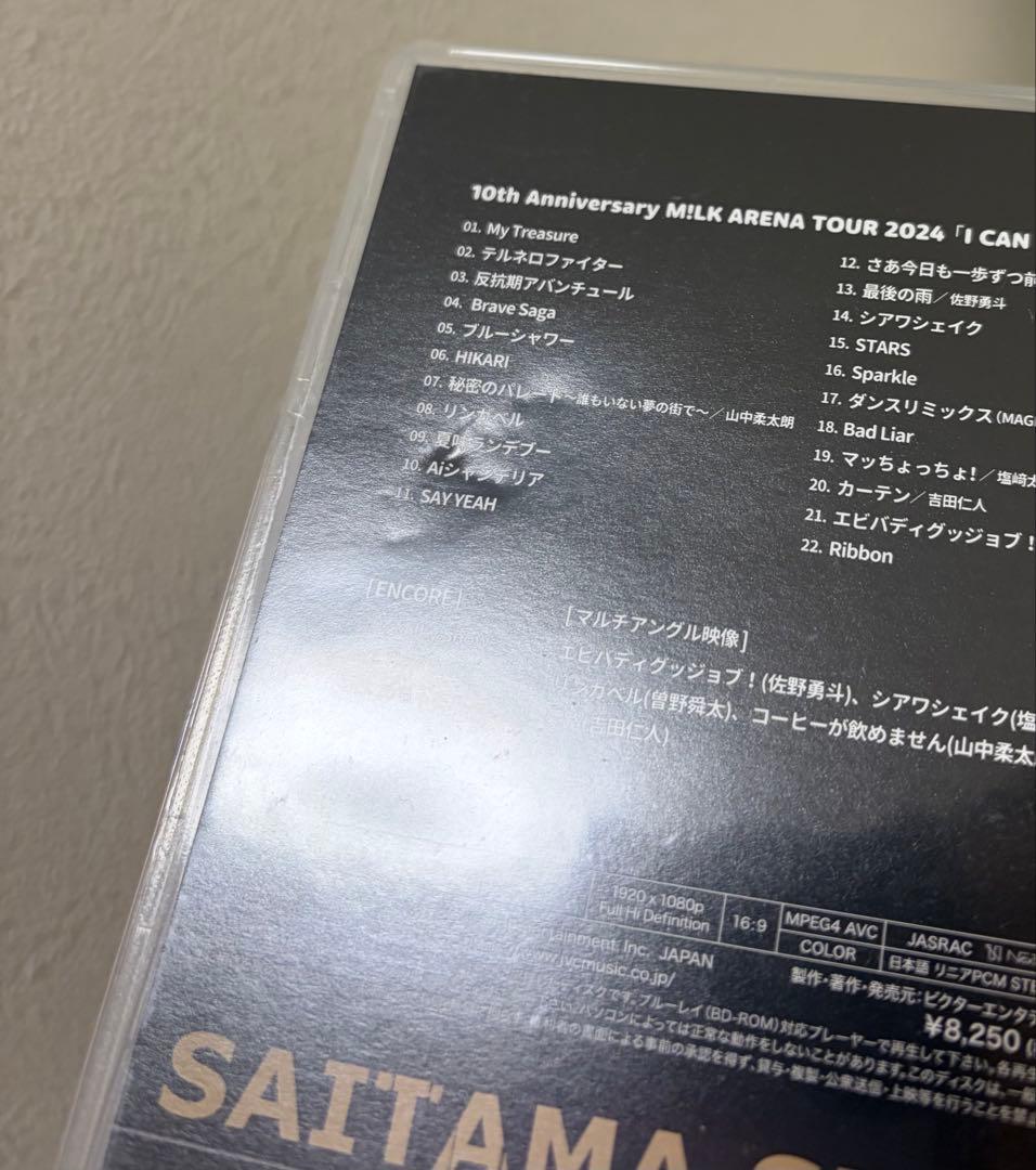 M!LK ARENA TOUR 2024 「I CAN DRINK！」通常盤