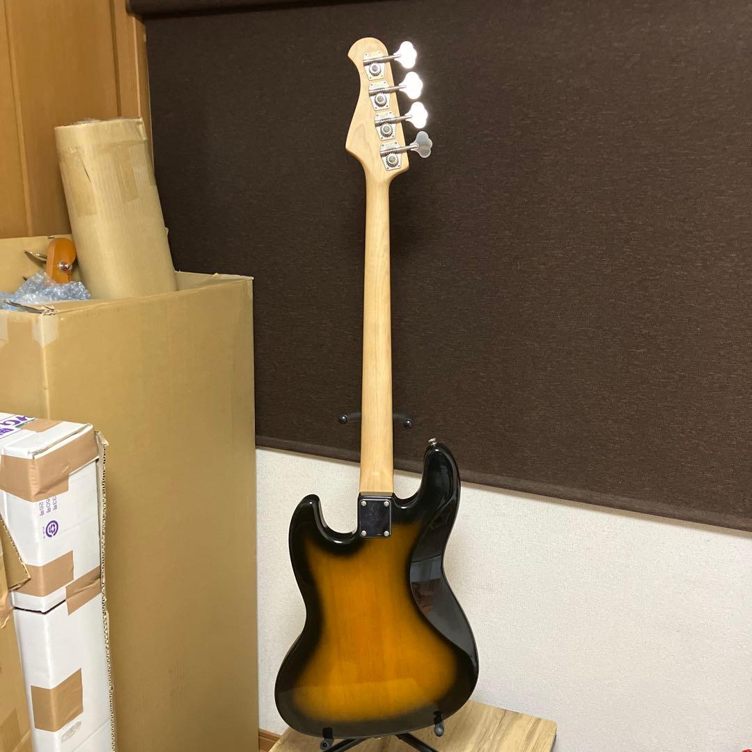初期旧帯ロゴ バッカス ユニバ BJB-300M 改ジャズベ 音出OK 美中古品