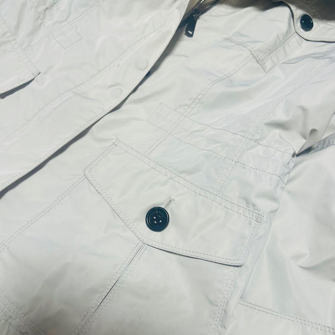 BURBERRY LONDON ジャケット 44 ノバチェック フード付き