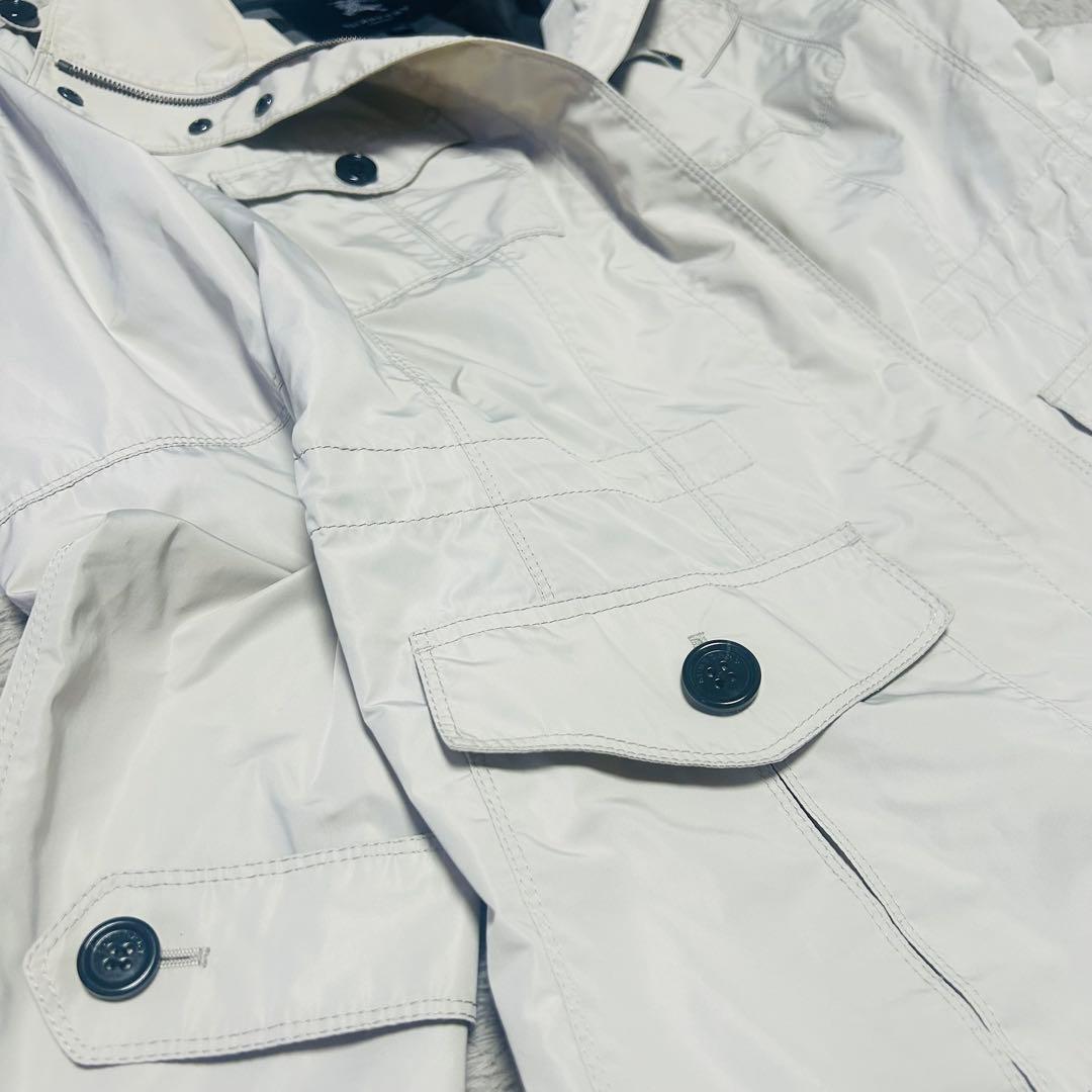 BURBERRY LONDON ジャケット 44 ノバチェック フード付き