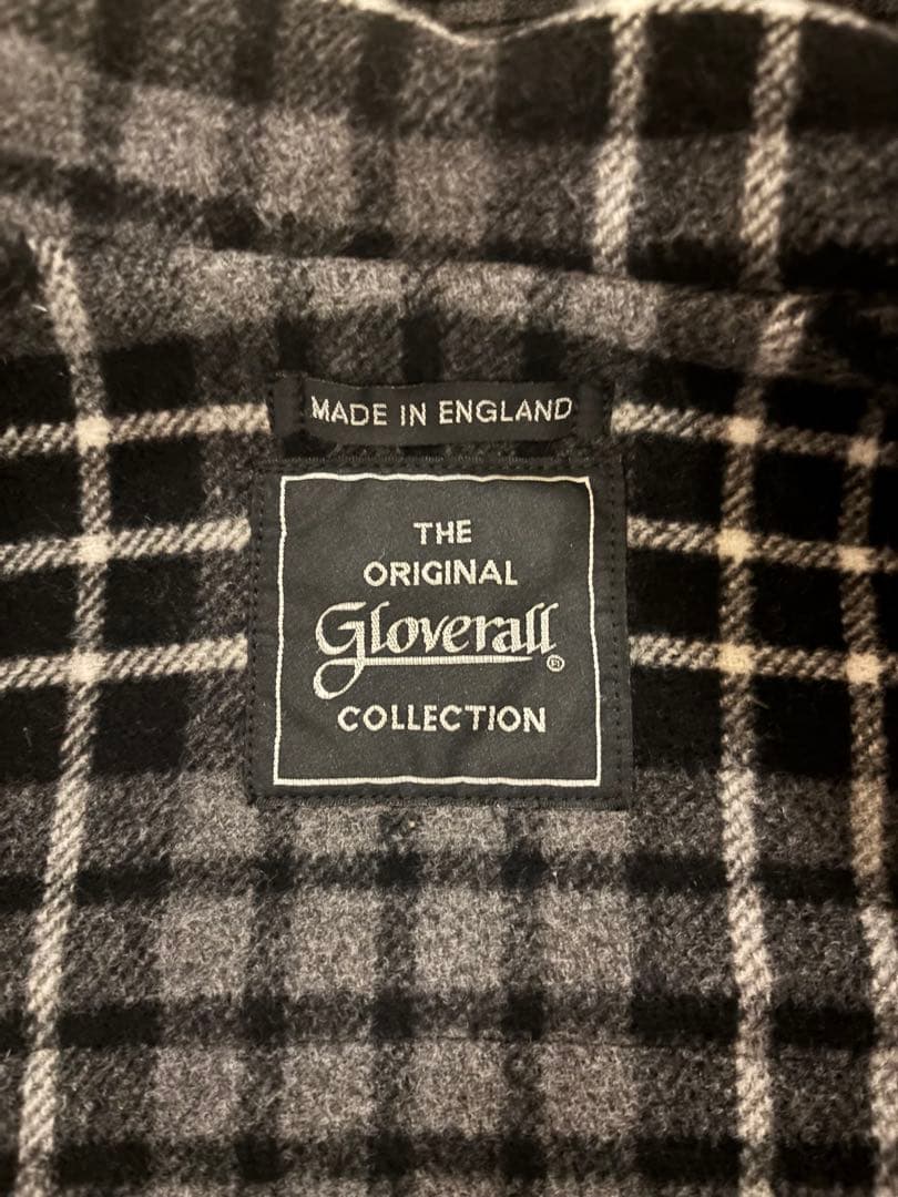 gloverall ブラック ダッフルコート Lサイズ