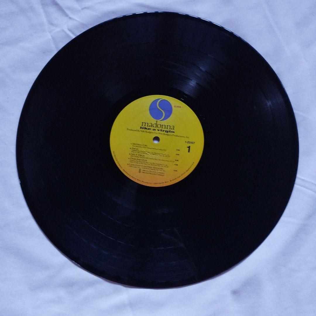レコード　US盤　MADONNA　ライク・ア・ヴァージン　送料込み マドンナ