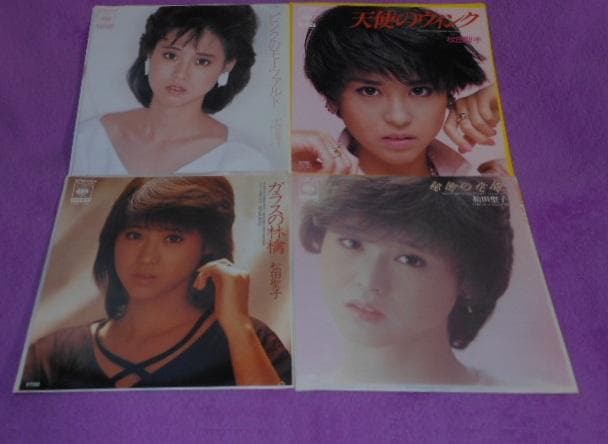 大幅値下げ◆松田聖子 スーパーアイドル◆レコード盤面は未使用の様な美盤２０枚