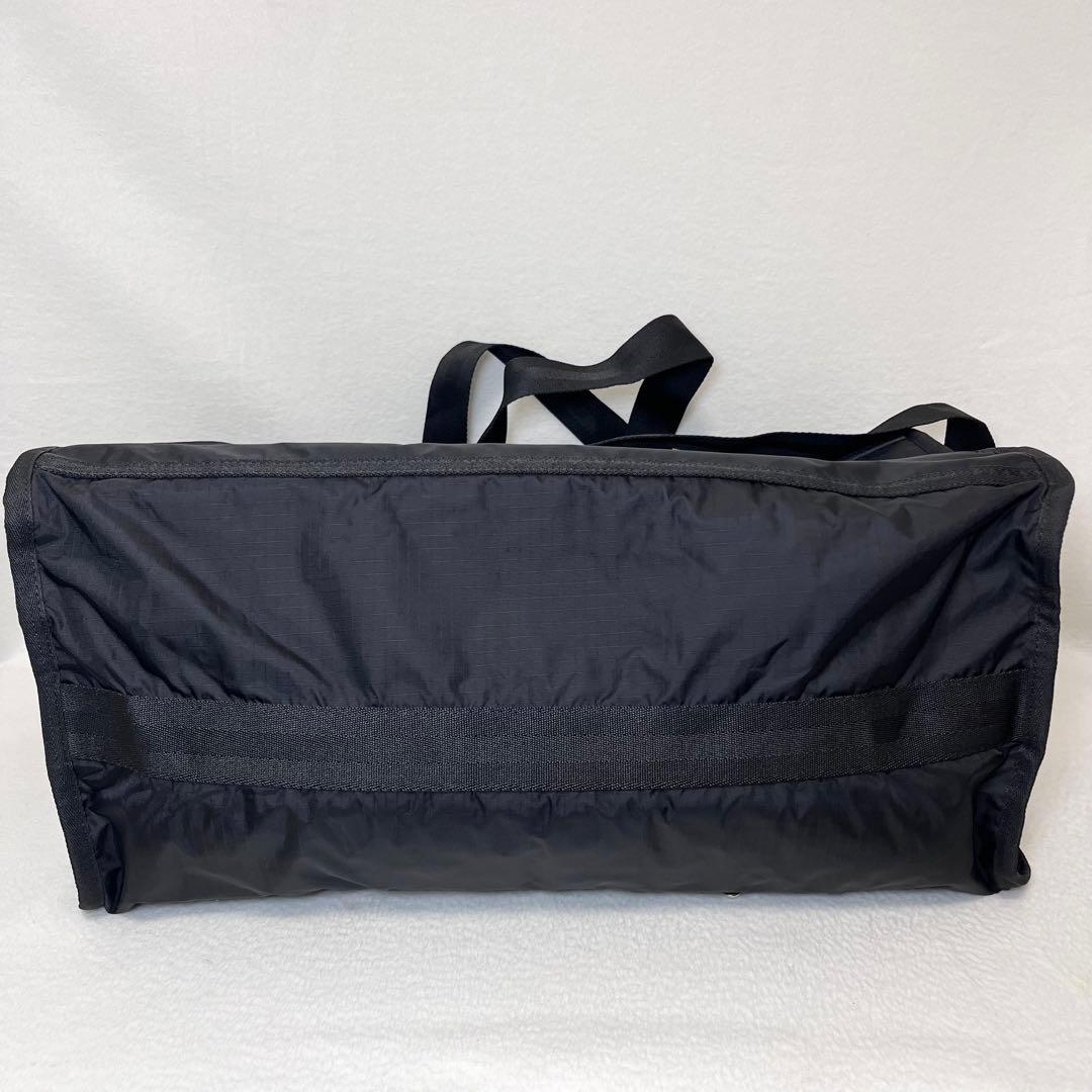 新品LeSportsac レスポートサック 旅行用 ボストンバッグ 黒ポーチ付