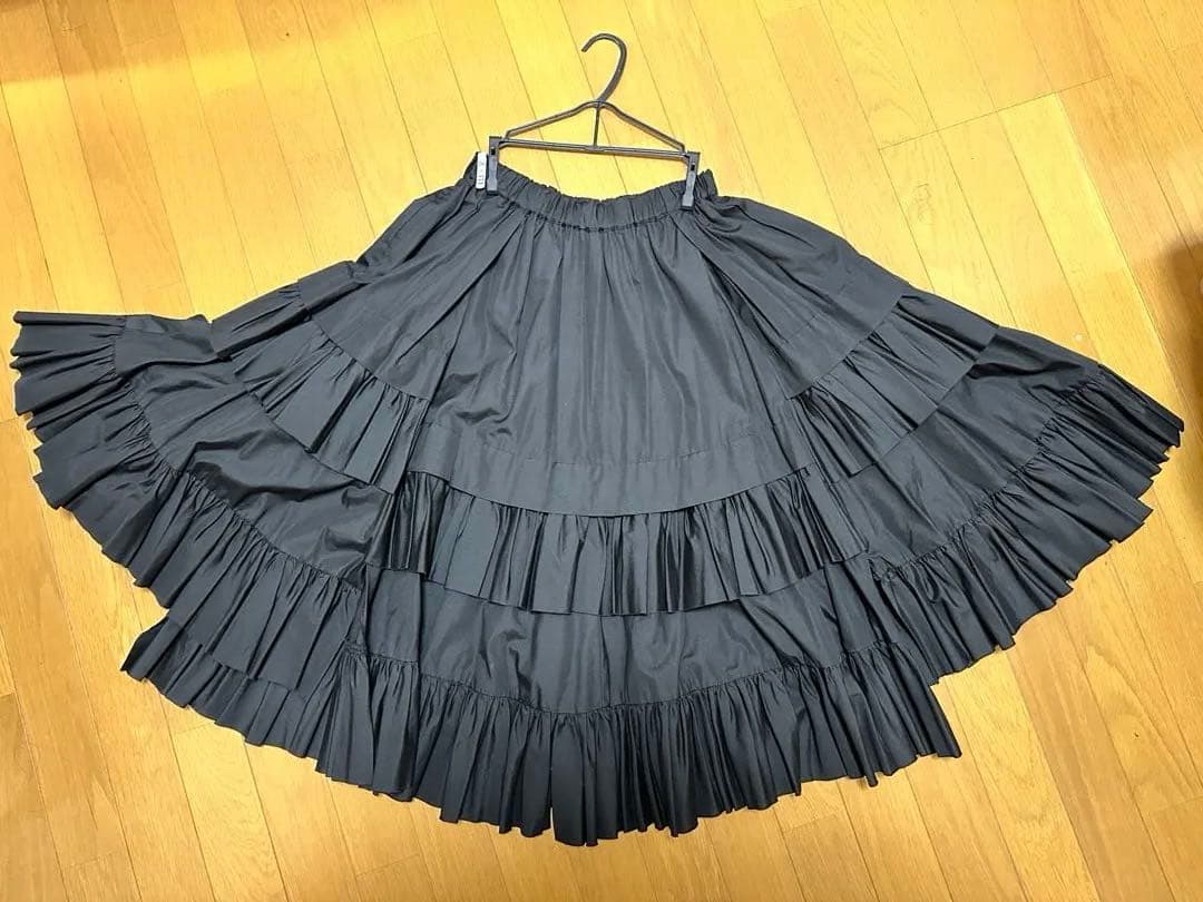 コムデギャルソン COMME des GARÇONS ブラック 綿スカート