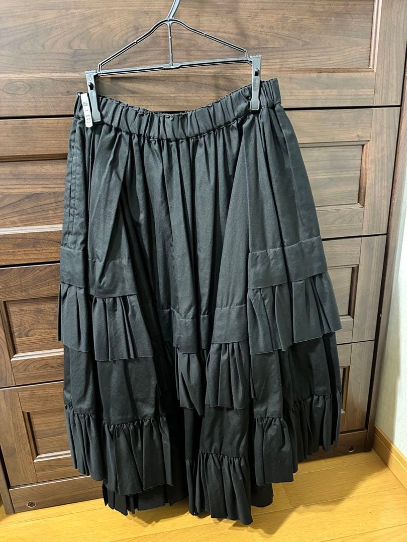 コムデギャルソン COMME des GARÇONS ブラック 綿スカート