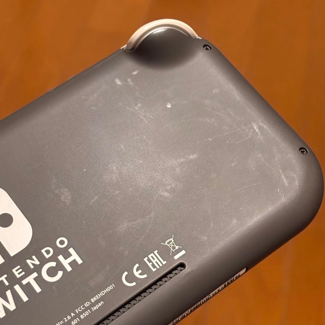 Nintendo Switch Lite グレー 充電器付き