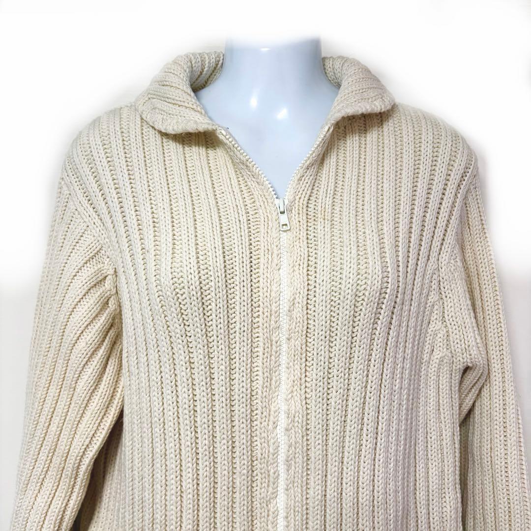【美品】yohji yamamoto ヨウジヤマモト　ロングニット　ジャケット