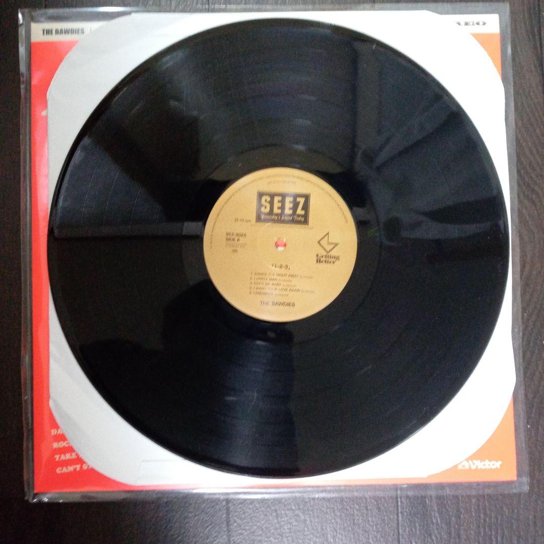 THE BAWDIES(ボーディーズ) LPレコード1-2-3 SEZ3025